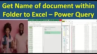 List of Files in Folder to Excel | in just few click| Power Query