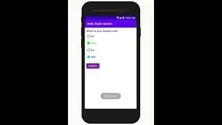 Android Radio Button Example Demo | Android Studio Tutorial For Beginners | Kotlin and Java