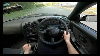 RB25 Swapped 1994 Nissan Skyline GTS POV Drive in Japan