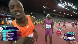 Men's 200m - Zurich Diamond League 20