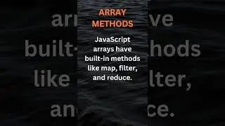 Arrays methods in JavaScript