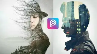 Cara Edit Foto Double Exposure Effect di PicsArt​