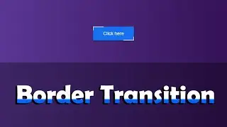 How to Create simple border transition by using CSS & HTML