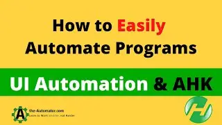 🎓💻 Take your automation game to the next level - Learn to automate any program with ease! 📚