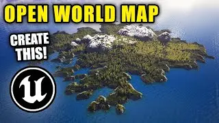 Make An Open World Map in 20 Minutes | Unreal Engine 5 Tutorial