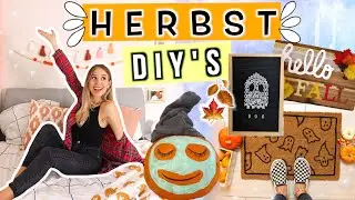 HERBST DIY'S 🍁Herbst Dekoration selber machen 🍂DIYs gegen Langeweile im Herbst 2021 - Cali Kessy