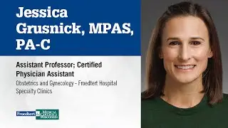 Jessica Grusnick, physician assistant, OB/GYN