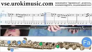 Как играть на флейте P!nk - What About Us Табы часть 2 um-i821