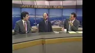 Loyd Auerbach & Christopher Chacon -- Ghostbusters -- on Bay Area Eyewitness News, 1990