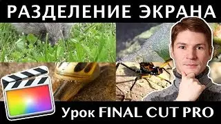 АНИМАЦИЯ СПЛИТ СКРИНА в FINAL CUT PRO. Видеоурок по разделению экрана