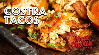 Costra Breakfast Tacos - on the Loco Griddle