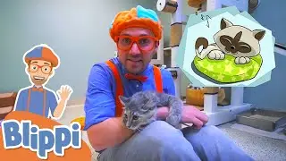 Learning Animals With Blippi + More Blippi Videos For Kids | Educational Videos For Kids