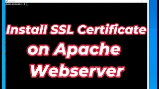 How to install SSL certificate on apache?