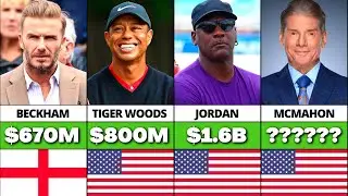 Richest Athletes In The World 2022 (Michael Jordan, Tiger Woods, David Beckham)