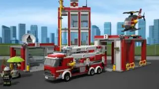 Fire Station - LEGO CITY - 60110 - Product Animation