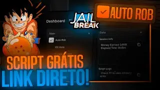 ACHEI O MELHOR SCRIPT GRATIS PARA JAILBREAK! AUTO ROB ATUALIZADO!