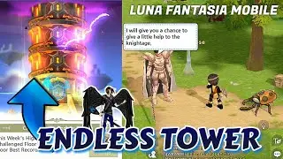 Dark Mage Entering Endless Tower - Luna Fantasia Mobile Pure Gameplay (2)