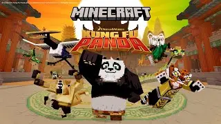 Kung Fu Panda in Minecraft! (Minecraft map)