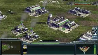 Command & Conquer™ Generals Zero Hour: USA LASER, 1 VS 7 HARD ARMIES, FORTRESS AVALANCE