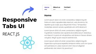 Create Responsive Tabs UI using React.js