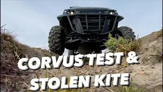 Day742 CORVUS UTV REVIEW & I MAKE A UKRAINIAN FLAG 