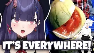 IRL Numi and Filian Explode a Watermelon