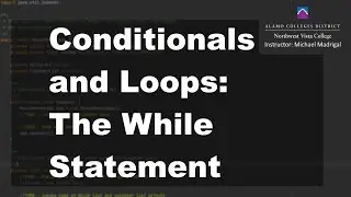 Java 1 Online, [5.07] Conditionals and Loops: The While Statement