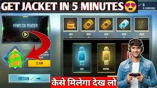 I GOT FFWS TRAINING CAMP JACKET IN FREE FIRE NEW EVENT |YELLOW JACKET KAISE MILEGA |FFWS JACKET FF