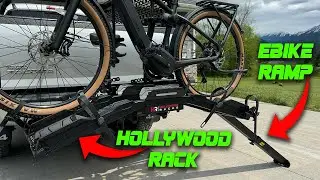 FINALLY A Bike Rack for eBikes with FENDERS / Hollywood Destination E Bike Rack