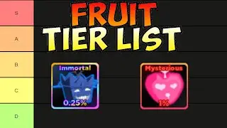 FRUIT *TIER LIST* | Roblox Anime Dungeon Fighters