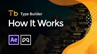 Type Builder Quick Tutorial | Free After Effects Text Animation Plugin | Motion Factory Toolkit