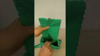 Вязаная сумочка #diy #sewing #творчество