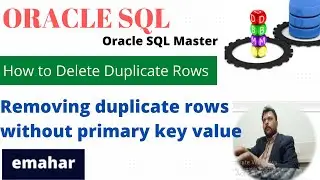 How to delete duplicate rows | Oracle SQL