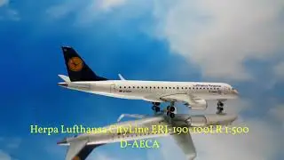 ✈ Herpa Wings, Lufthansa CityLine, ERJ-190-100LR, D-AECA, "Deidesheim" 1:500 ✈