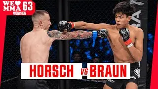 PLÖTZLICH KLOPFT ER AB!! Martin Horsch vs Paul Braun | WLMMA 63
