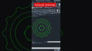 AutoCad Drawing Mechanical | Autocad 2d tutorial for beginners | Drawing | CAD by Ankit | #autocad