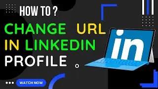 how to change url in linkedin profile