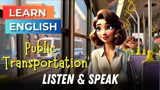 Public Transportation in My City | Improve Your English | English Listening Skills - Speaking Skills