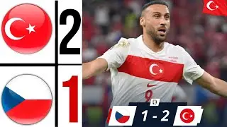 Türkiye - Czech Republic 2-1 HIGHLIGHTS | UEFA EURO 2024 🤯🔥