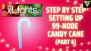 Step-by-Step #HinksPix Pro 99-node Candy Cane | #216 (Christmas Lights #6)