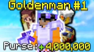 The GREATEST START! - Hypixel Skyblock Goldenman #1