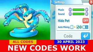 *NEW UPDATE CODES* [UPD 7] Clicker Mining Simulator ROBLOX | ALL CODES | 30 APRIL 2023