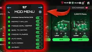 FC Mobile 24 MOD MENU - Get Free FC Points, Gems, and Credits with EA FC Mobile Mod APK