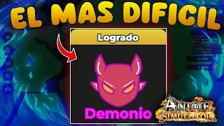 😨EL RANGO MAS DIFICIL DE ANIME SIMULATOR ROBLOX