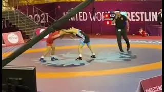 Кыргызкий борец победил узбека когда проигрывал 😍💪