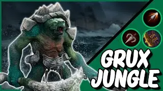 This Kappa Skin Looks Great! Grux Jungle - Predecessor MOBA Gameplay