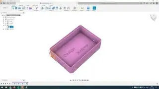 Fusion 360 - Playing Card Box 6 - Orthographic drawing