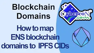 How to map ENS blockchain domains to IPFS CIDs