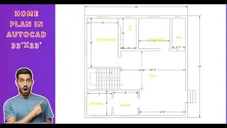 How to draw plan in autocad... ( by Er kuldeep singh)