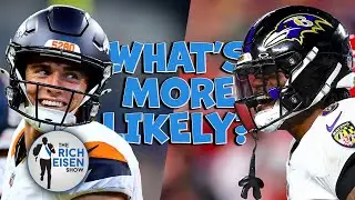 What’s More Likely: Rich Eisen Talks Bills, Commanders, Broncos-Ravens, Rams, Cards, Cowboys & More